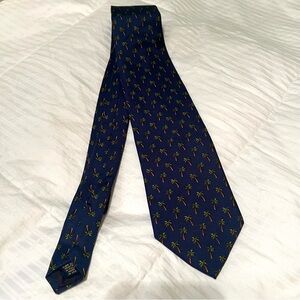 Brooks Brothers Palm Tree Silk Tie